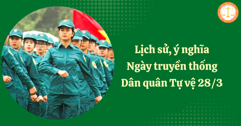 Lịch sử, ý nghĩa Ngày truyền thống Dân quân Tự vệ 28/3 là gì? Năm 2025 là kỷ niệm bao nhiêu năm Ngày truyền thống Dân quân Tự vệ? (Hình từ Internet)